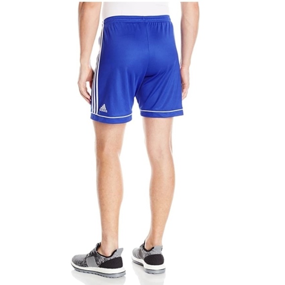 LAST ONE AVAILABLE! - New Mens Adidas Shorts Climalite Bright Blue Size 2XL - Picture 2 of 14